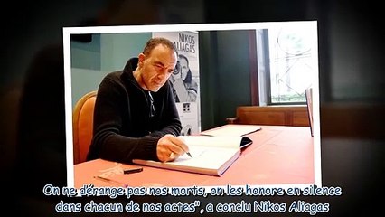 Nikos Aliagas - son bouleversant hommage à son papa décédé