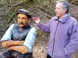 New campaign for a female limeworker sculpture in Buxton's Grin Low woods