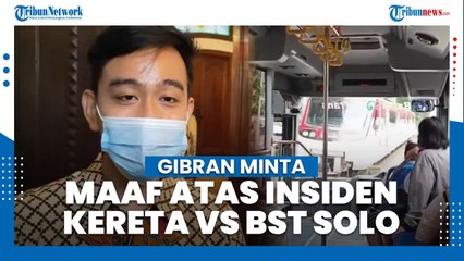 Gibran Rakabuming Minta Maaf atas Insiden Kereta Batara Kresna dan BST Serempetan