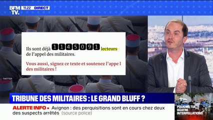 Tribune des militaires dans Valeurs Actuelles: le grand bluff ?