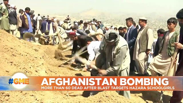 Afghans mourn schoolgirls killed in blasts as Taliban plans three-day ceasefire for Eid