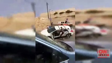 Yahudi sürücü Filistinli göstericiyi aracıyla ezdi