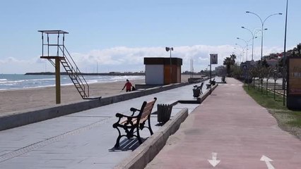 "Tam kapanma"da cadde ve sokaklarda sessizlik hakim