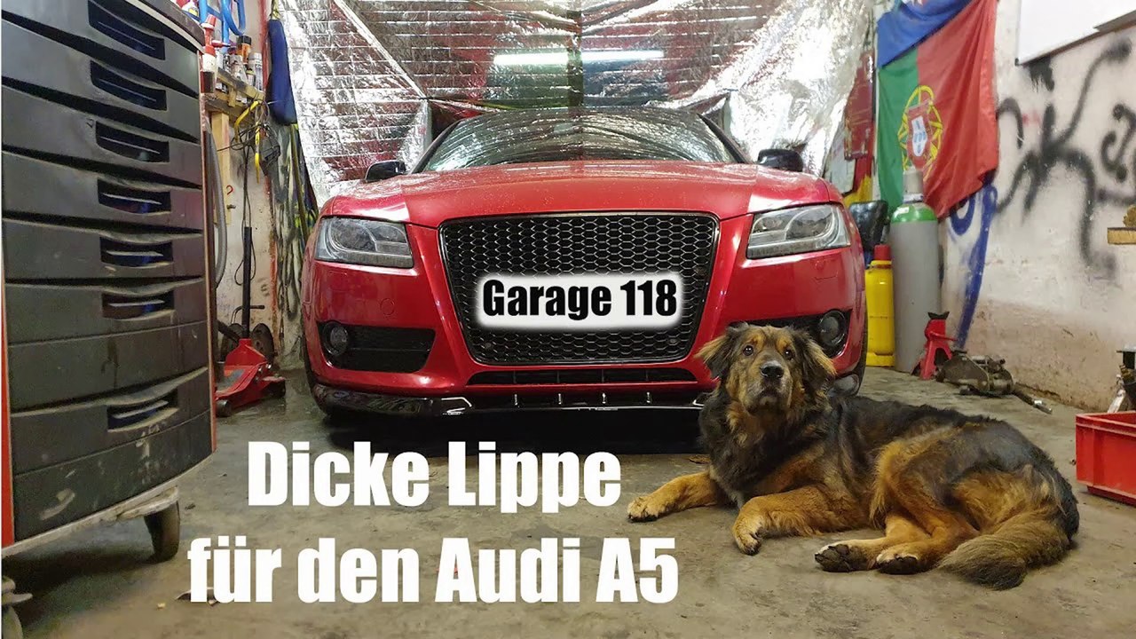 Dicke Lippe für den Audi A5 / Maxton Desing / Frontlippe