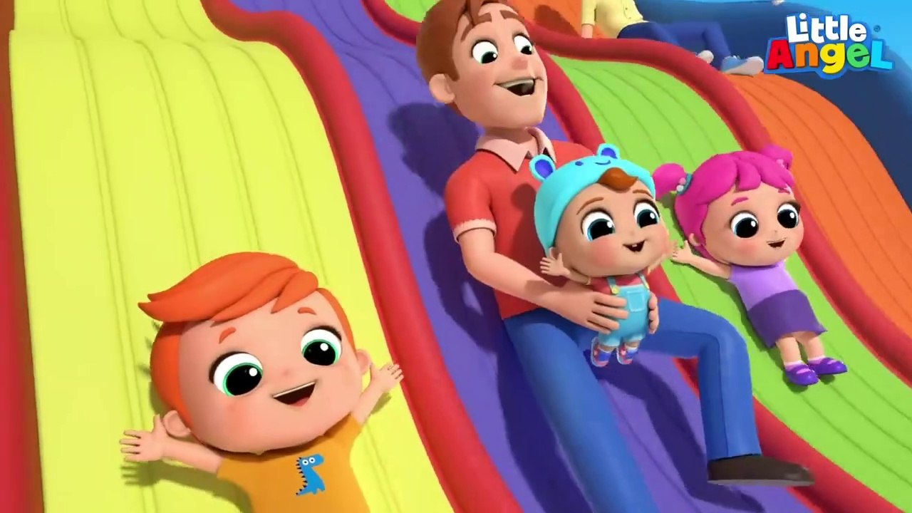 Can Bebek Kaydıraktan Kayıyor, Lunapark Şarkısı _ Öğretici Çocuk Şarkıları