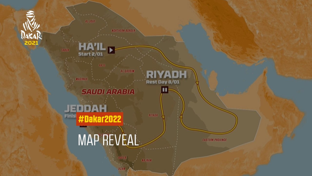 #Dakar2022 - The official route!