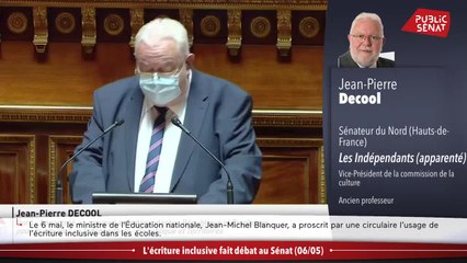 L'écriture inclusive fait débat au Sénat - Les matins du Sénat (10/05/2021)