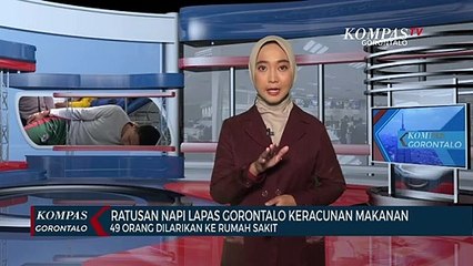 Ratusan Napi Lapas Gorontalo Keracunan Makanan, 49 Dilarikan Ke Rumah Sakit