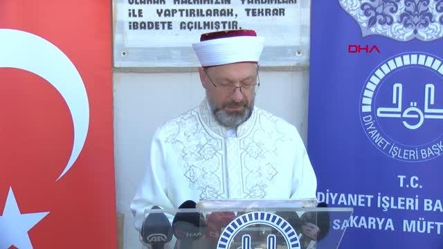 SAKARYA Diyanet İşleri Başkanı Erbaş: Sırtlan sürülerini ve canice saldırılarını şiddetle lanetliyorum, kınıyorum
