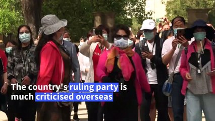 In China's 'Red Holy Land', tourists mark Communist Party centenary