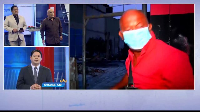 Vuelve a encenderse el incendio en pleno centro de Guayaquil