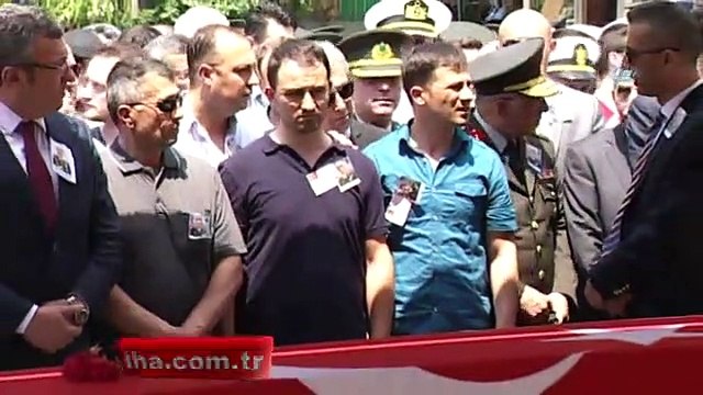 Şırnak şehidi Albay Gökhan Peker son yolculuğuna uğurlandı