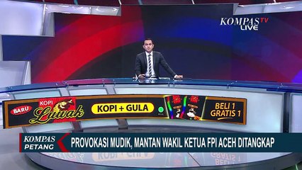 Ajak Pemudik Terobos Penyekatan, Eks Wakil Ketua FPI Aceh Ini Ditangkap Polisi