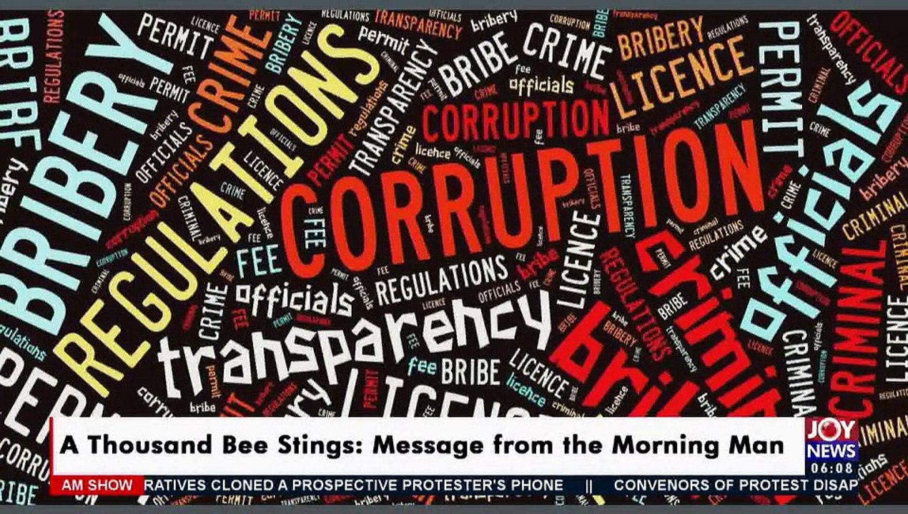 A Thousand Bee Stings: Message from the Morning...