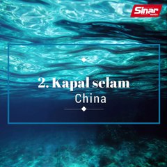 Tragedi 10 kapal selam tenggelam di dasar laut