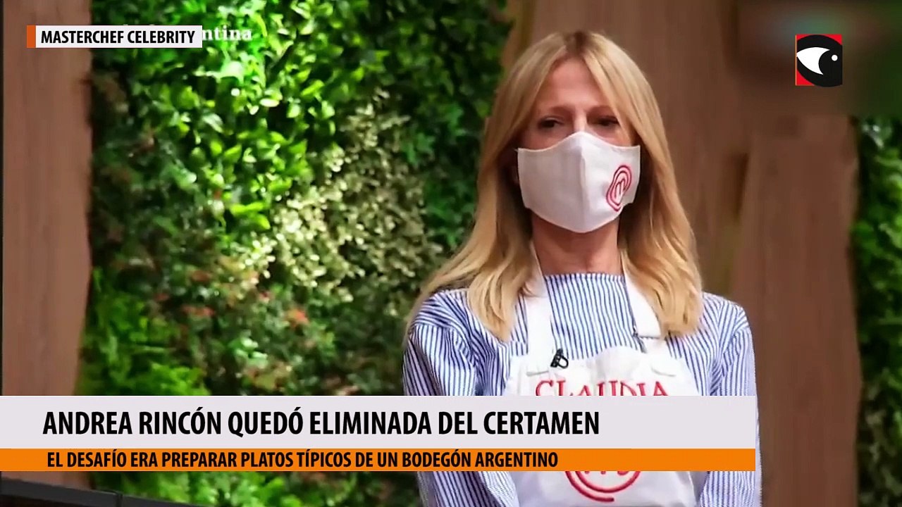 Andrea Rincón quedó eliminada del certamen