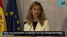 Yolanda Díaz comparte que 