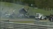 BTCC 2021 Thruxton Race 2 Start Massive Crash Neate Edwards Butcher Big Crash at Restart