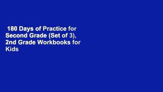 180 Days of Practice for Second Grade (Set of 3), 2nd Grade Workbooks for Kids Ages 6-8, Includes
