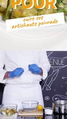 1 minute pour cuire ses artichauts