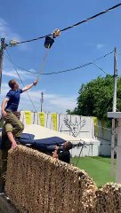 Cute Kittens Rescued from Power Line