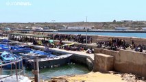 Crece la presión migratoria en Italia: más de 2.000 migrantes llegan a Lampedusa en 24 horas