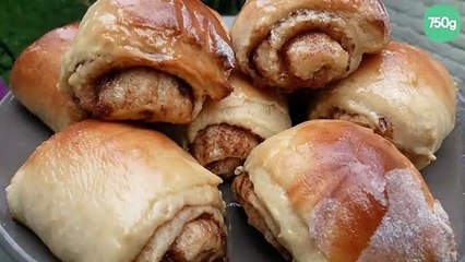 Tải video: Roulés à la cannelle - Cinnamon rolls - Kanelbullar