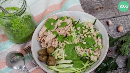 Le pesto d'asperges vertes