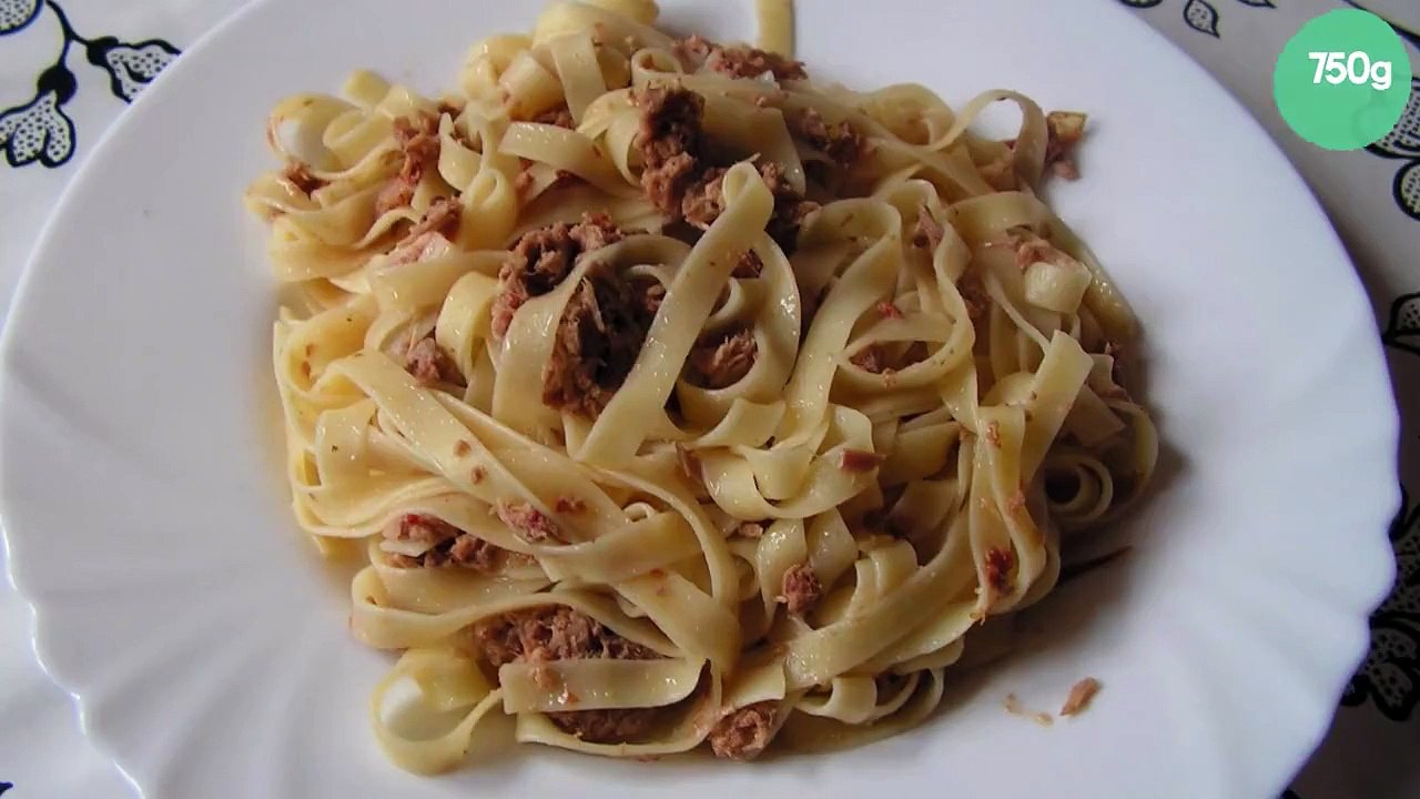 Tagliatelles au thon