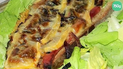 Tartines de campagne au reblochon