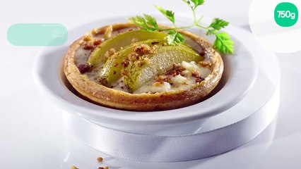 Mini tartelette poire roquefort