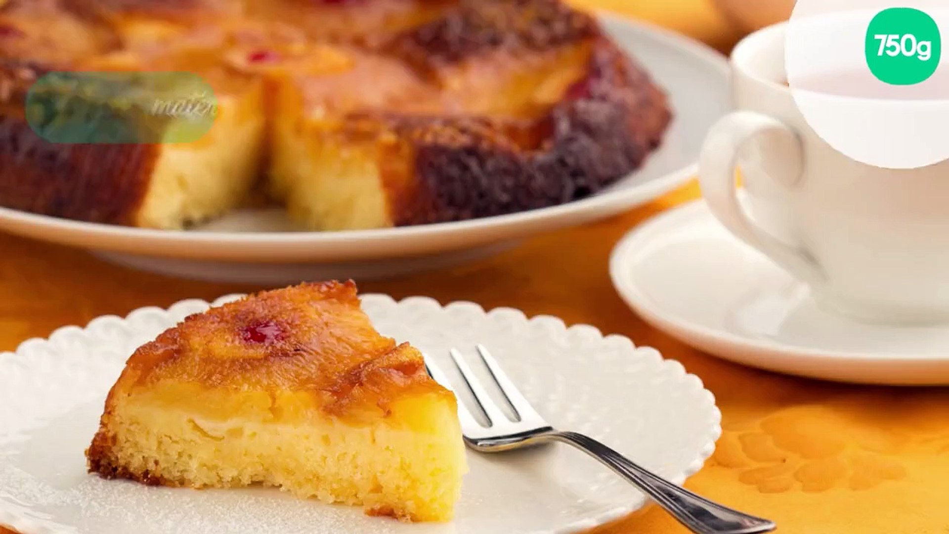 Gateau A L Ananas Parfume A La Muscade Et Amande Amere Video Dailymotion