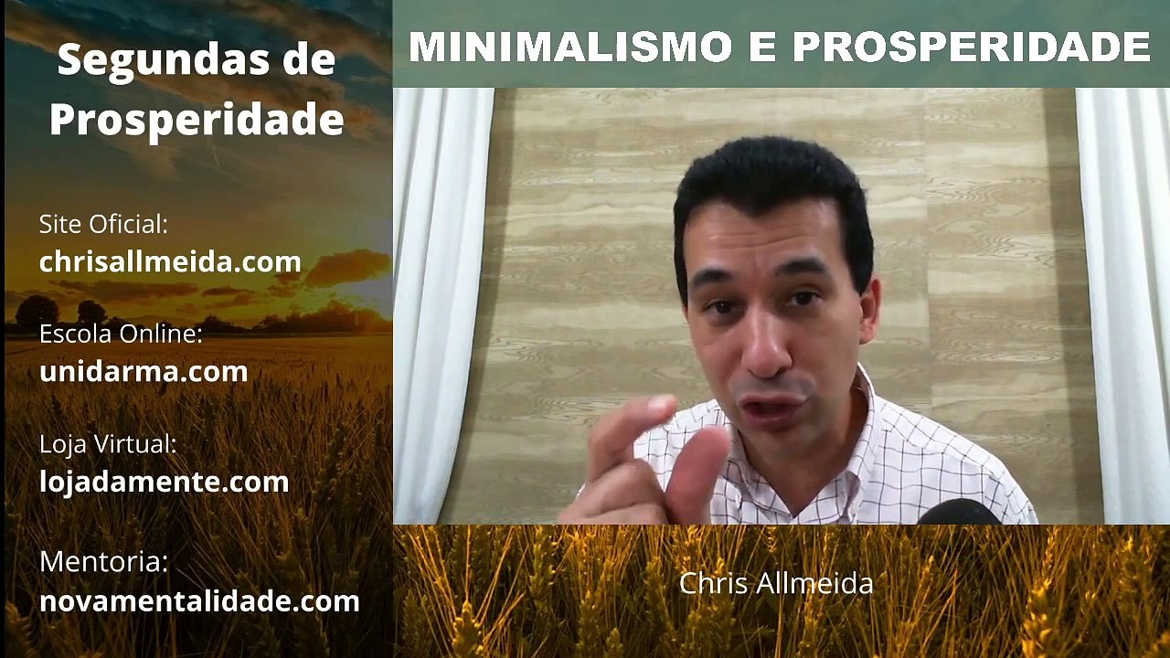 MINIMALISMO E PROSPERIDADE