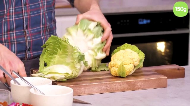 Chou-fleur rôti au Dukkah maison, yaourt au lait de brebis