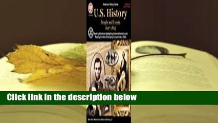 Read U.S. History, Grades 6 - 12: People and Events 1607-1865 E-book full