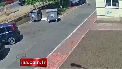 Su borusu bomba gibi patladı!