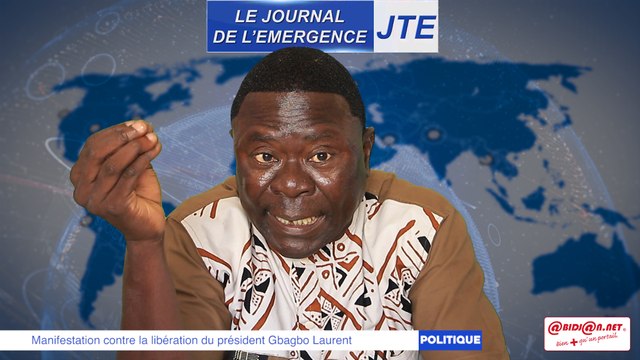 JTE/ Manifestation contre la libération du président Gbagbo Laurent, retour sur les faits par Gbi