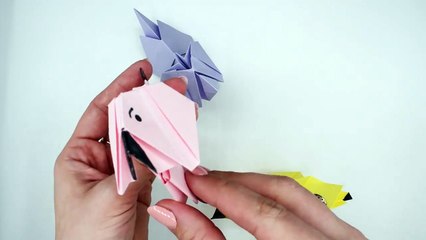 How To Fold Paper Into A Dog | ⚜ Ekegami Art | Origami Animals