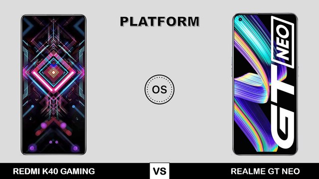 XIAOMI REDMI K40 GAMING EDITION VS REALME GT NEO | REDMI K40 GAMING VS REALME GT NEO | COMPARISON