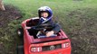 Toddler Drives Modified Power Wheels Mustang