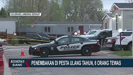 Terjadi Penembakan Saat Pesta Ultah di Colorado AS, 6 Tewas