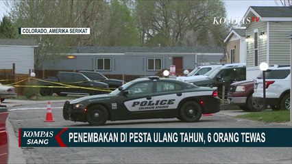 Terjadi Penembakan Saat Pesta Ultah di Colorado AS, 6 Tewas