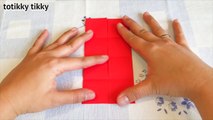 How To Make An Origami 3D Paper Heart : วิธีพับหัวใจ3D โอริกามิ