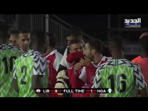كاس العالم بال Mini Football - مباراة منتخب لبنان X منتخب نيجيريا / الشوط الثاني
