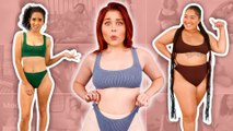 Women Try ONE SIZE Swimsuits?! *7 sizes in 1!*