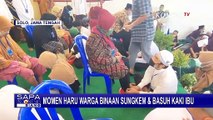 Momen Haru Warga Binaan Sungkem dan Basuh Kaki Ibu di Rutan Solo Jateng