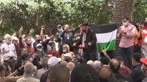 Centenar de marroquíes protestan en Rabat por los sucesos de Al Aqsa