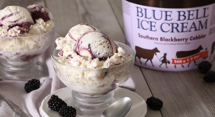 Blue Bell’s Southern Blackberry Cobbler Ice Cream Returns to Store Shelves