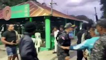 Con botellazos, pedradas y tiros recibieron a agentes de la Policía en Palmar Arriba