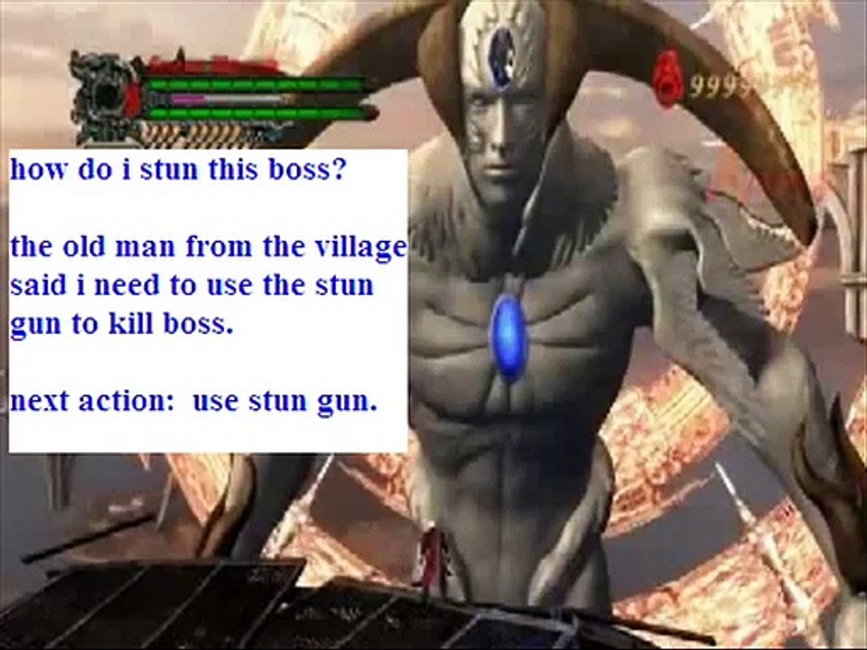 A.I. play Devil May Cry4 (pt 2) using Human Level AI